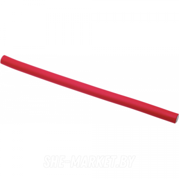 Бигуди-бумеранги, красные d12ммх240мм 10 шт/уп