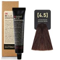 Крем-краска для волос Incolor permanent color ТОН 4.5, 60мл