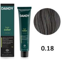Мужской безаммиачный краситель для волос BHH DANDY 0/18 Светло-серебристый, 60мл Мужской безаммиачный краситель для волос BHH DANDY 0/18 Светло-серебристый, 60мл