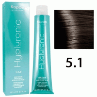 Крем-краска для волос Hyaluronic acid  5.1 Светлый коричневый пепельный, 100 мл
