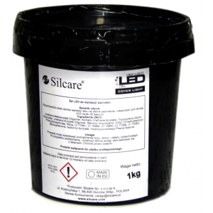 LED Cover Light - камуфляжный гель для наращивания ногтей, 1кг