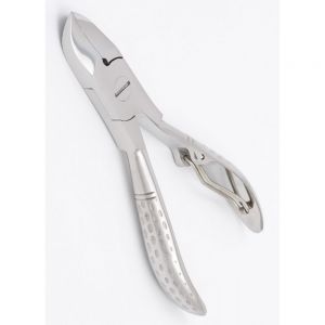 Кусачки для ногтей (15мм), вогнутое лезвие, одинарная пружина, AT 871 Le Rose