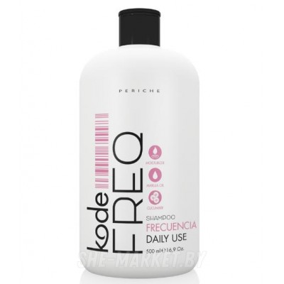 Шампунь ежедневный для волос Kode FREQ Shampoo Daily Use, 500мл