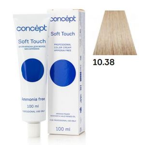 Крем-краска без аммиака Soft Touch 10.38, 100 мл