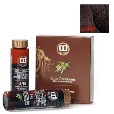 Масло для окрашивания волос Olio Colorante 5.004, 50мл